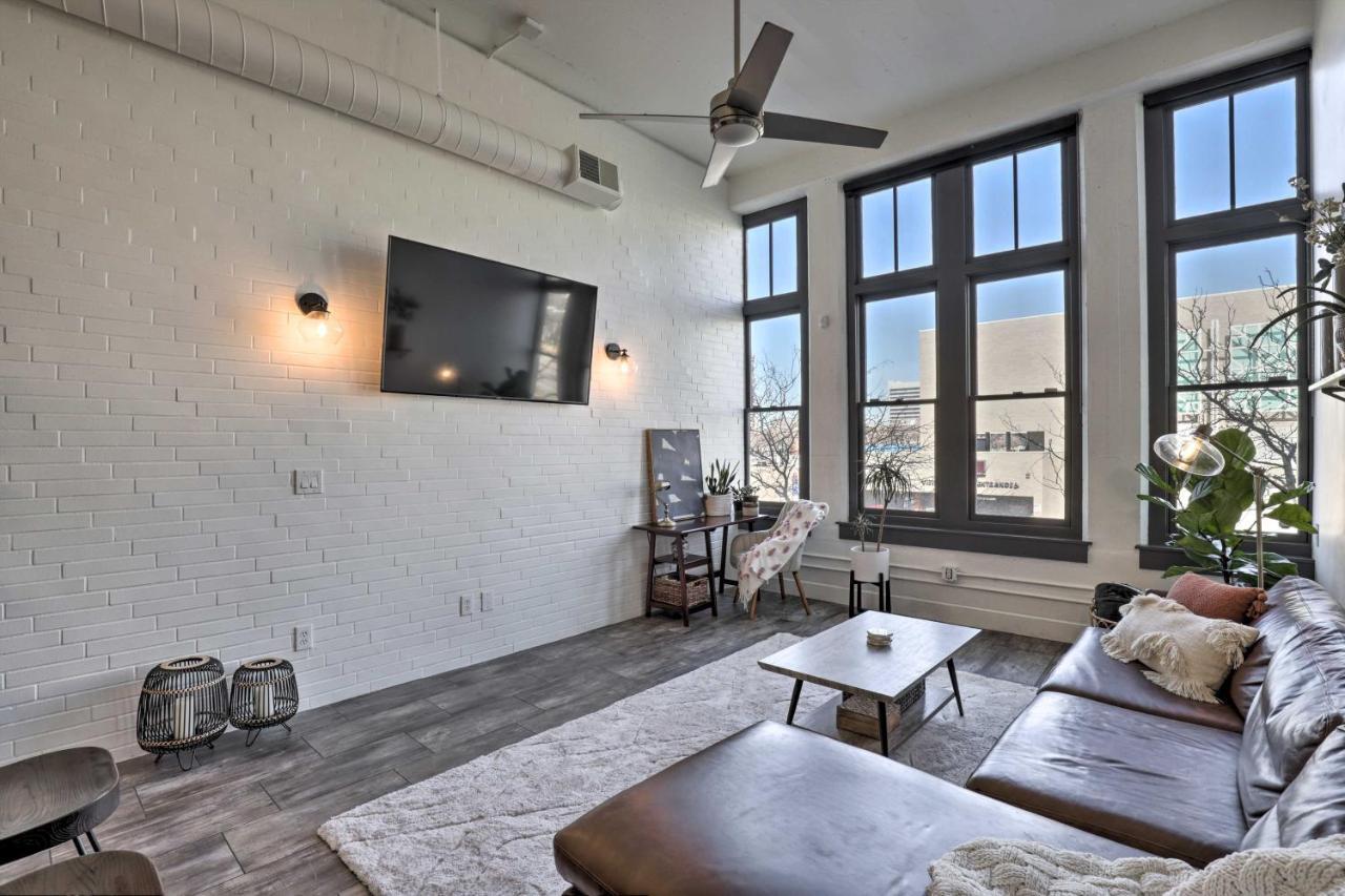 Chic Slc Downtown Studio Loft Walk To Shops Salt Lake City Kültér fotó
