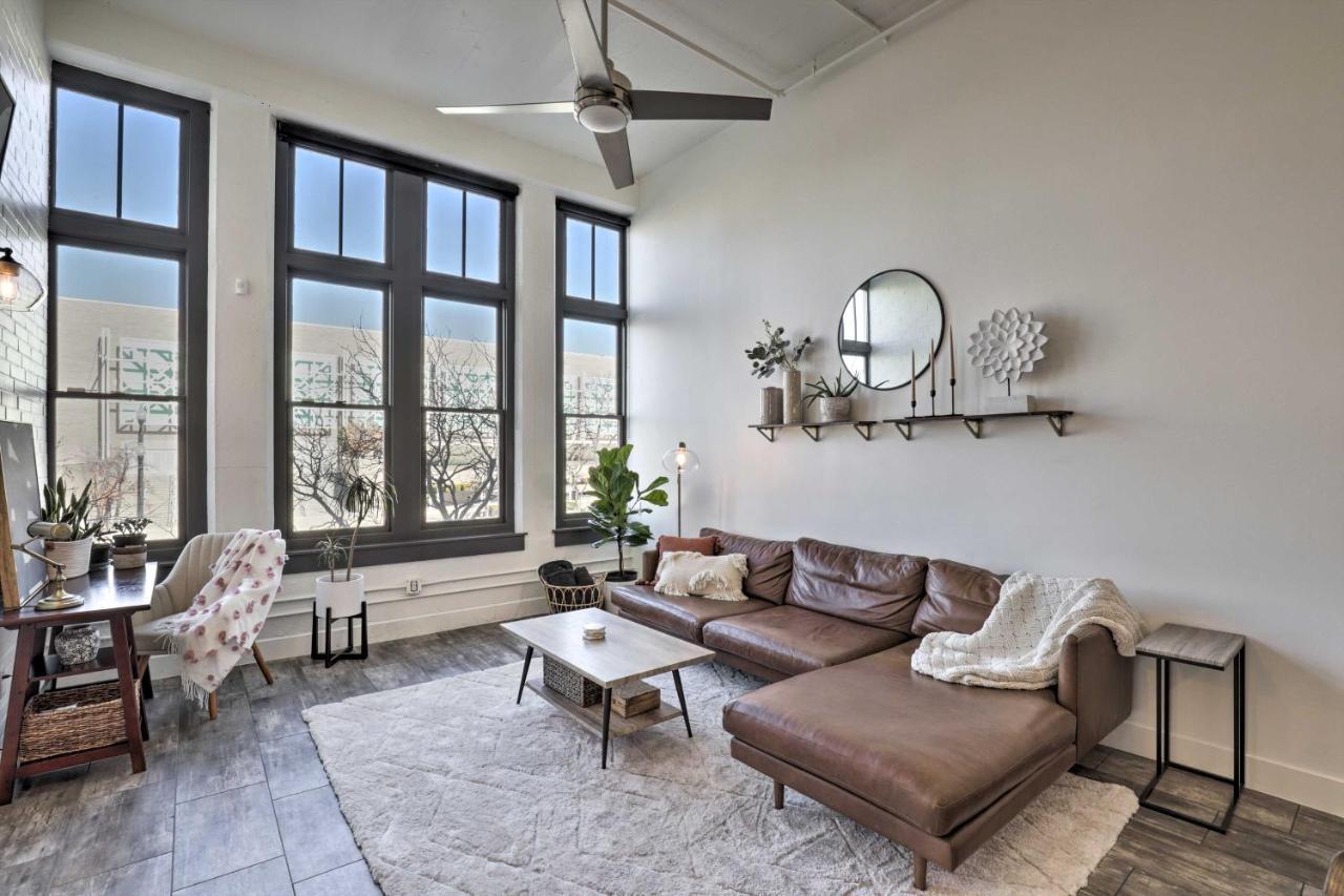 Chic Slc Downtown Studio Loft Walk To Shops Salt Lake City Kültér fotó