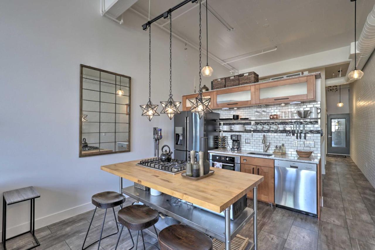 Chic Slc Downtown Studio Loft Walk To Shops Salt Lake City Kültér fotó